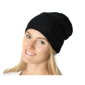 Ringlet Textured Slouchy Beanie