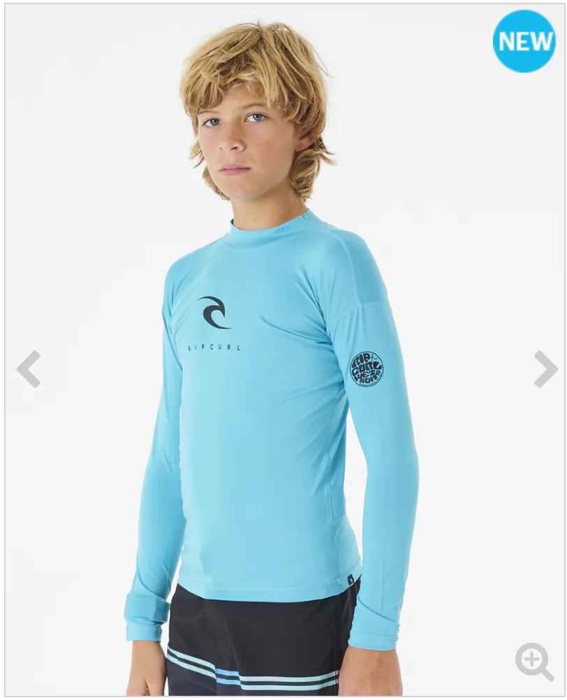 Ripcurlcorps Long Sleeve Rash Vest Boy