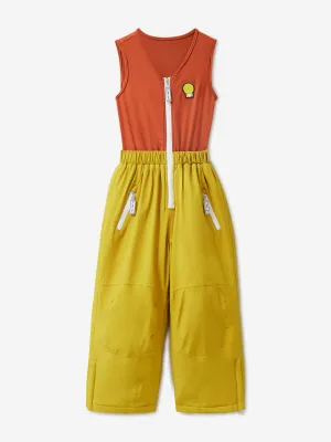 Roarsome Kids Cub Ski Bottoms in Yellow