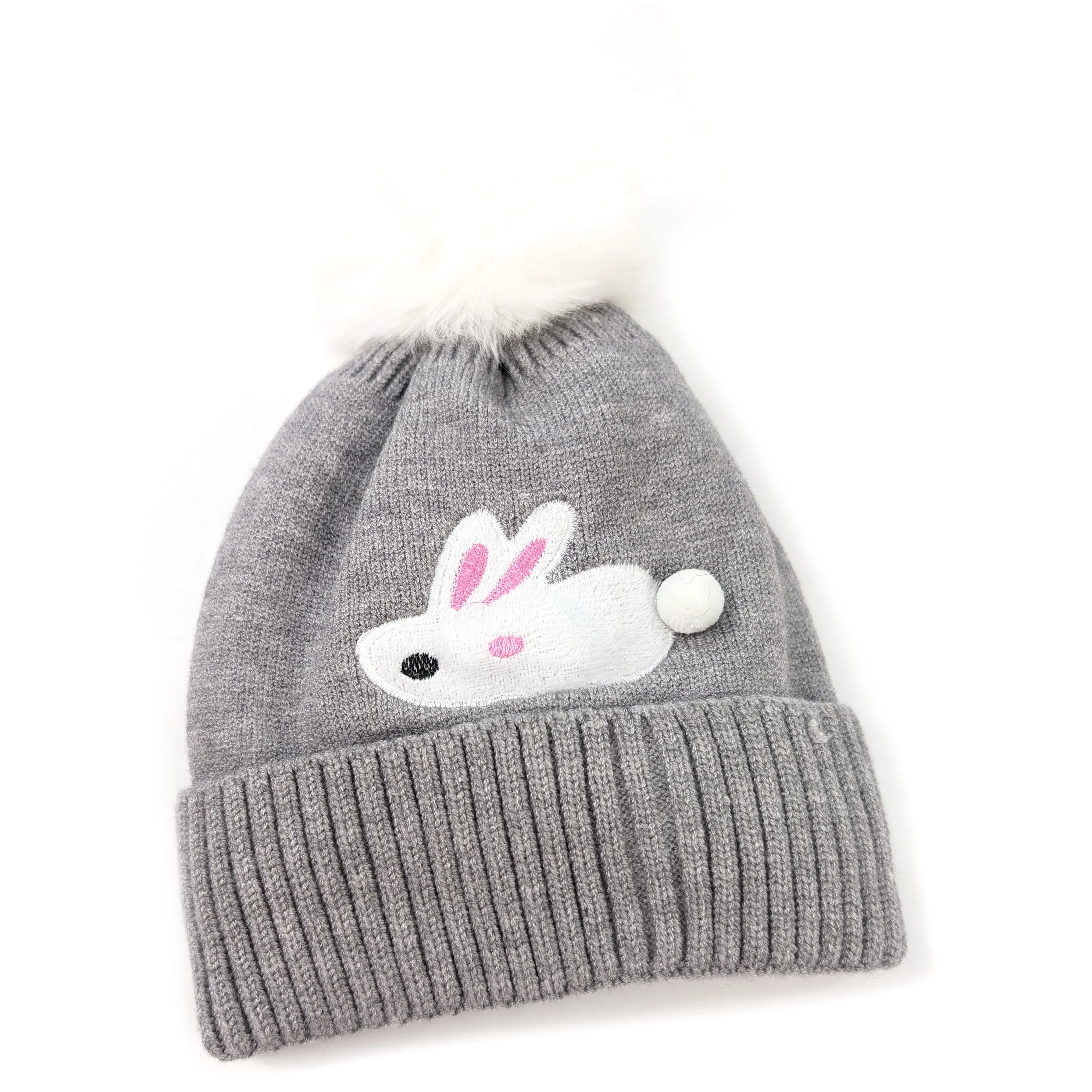 Rosie Rabbit Children's Hat (Small) - Grey