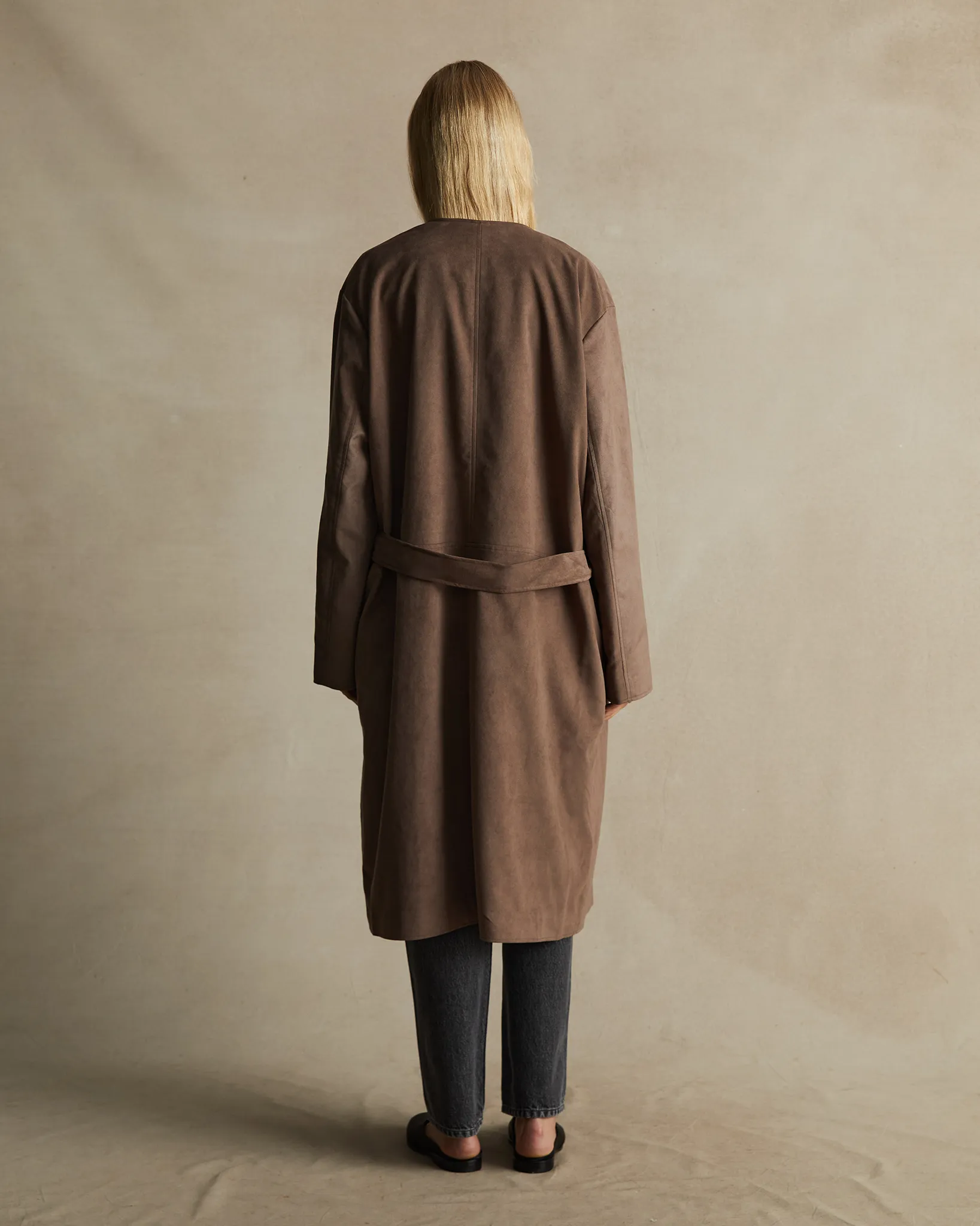 Sable Suede Kristina Coat