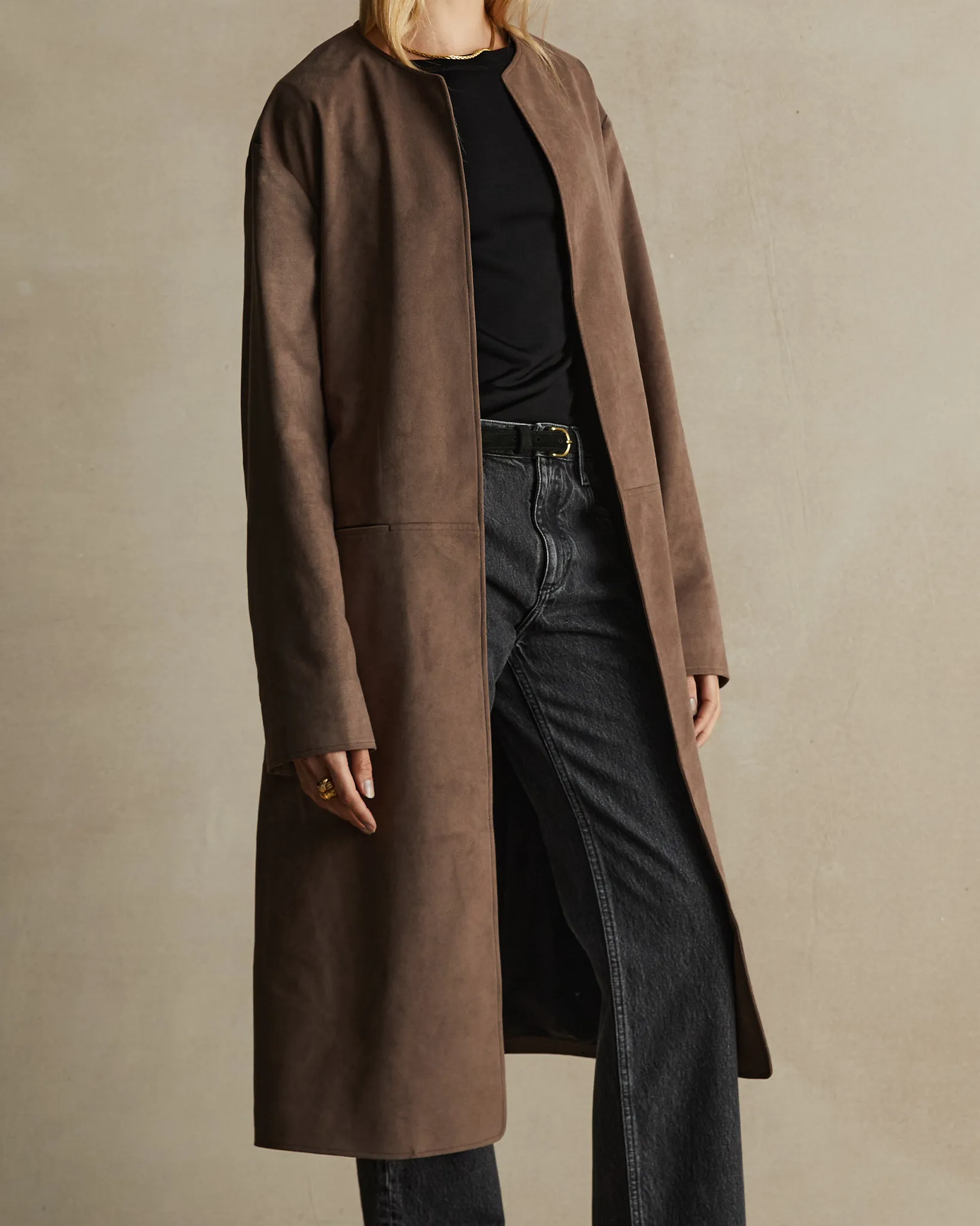 Sable Suede Kristina Coat