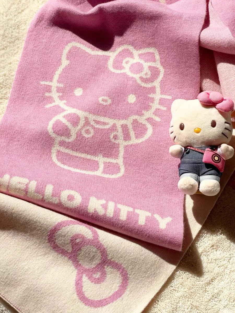 Sanrio Knitted Scarf