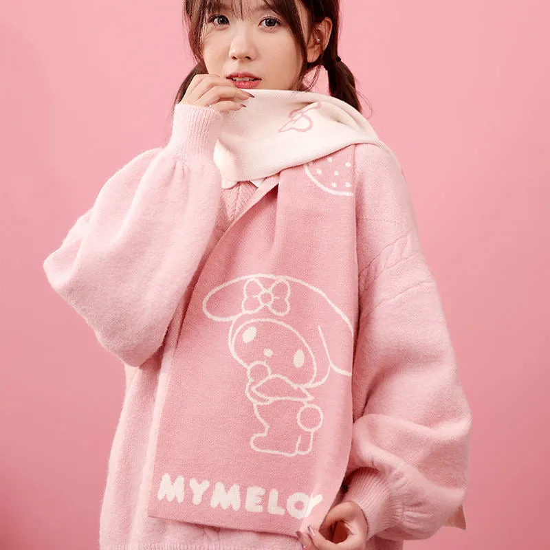 Sanrio Knitted Scarf