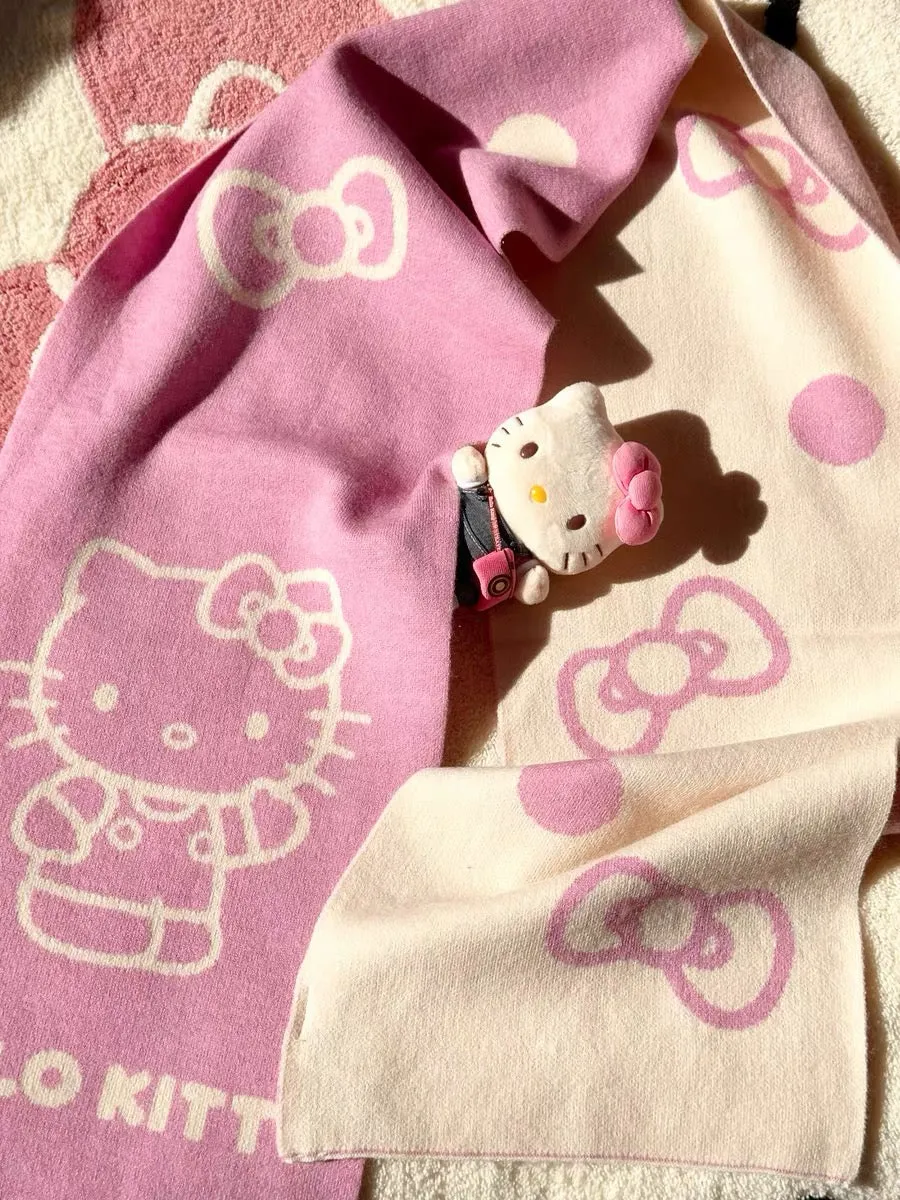 Sanrio Knitted Scarf