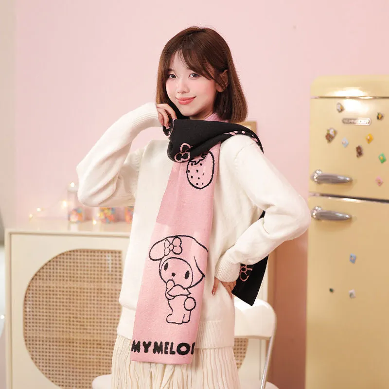 Sanrio Knitted Scarf