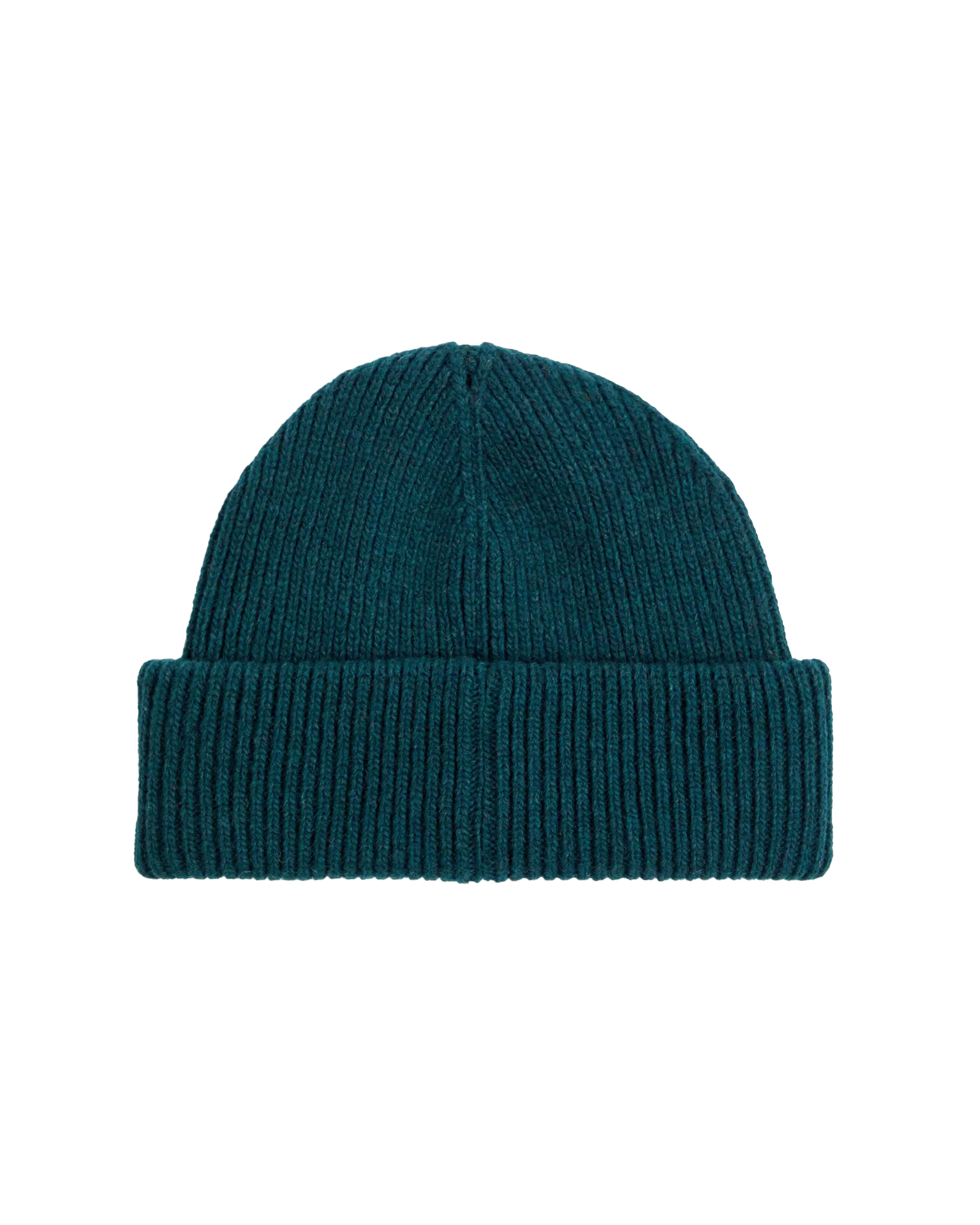 Sign Off Beanie in Deep Teal Green