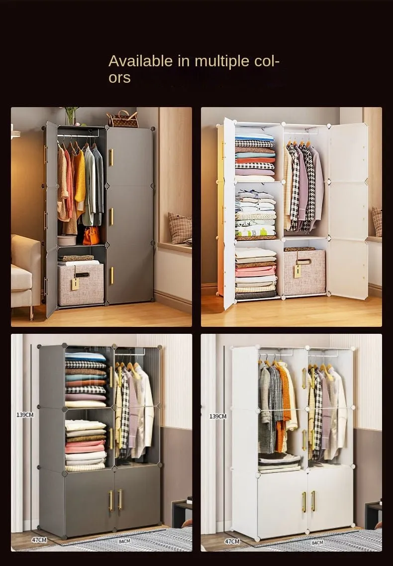 Simple Cube Storage Wardrobe