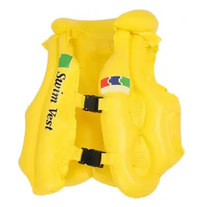 Small Size Inflatable Swim Safe Kids Swimming Vest Hy-169C