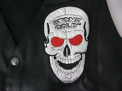 Stone Cold Steve Austin 3:16 Smoking Skull Vest WWF WWE New