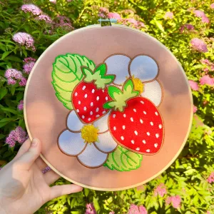 Strawberry Blossom Wall Hanging!