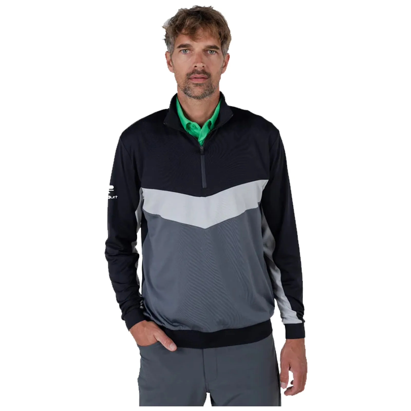 Stuburt Mens Partridge Half Zip Top