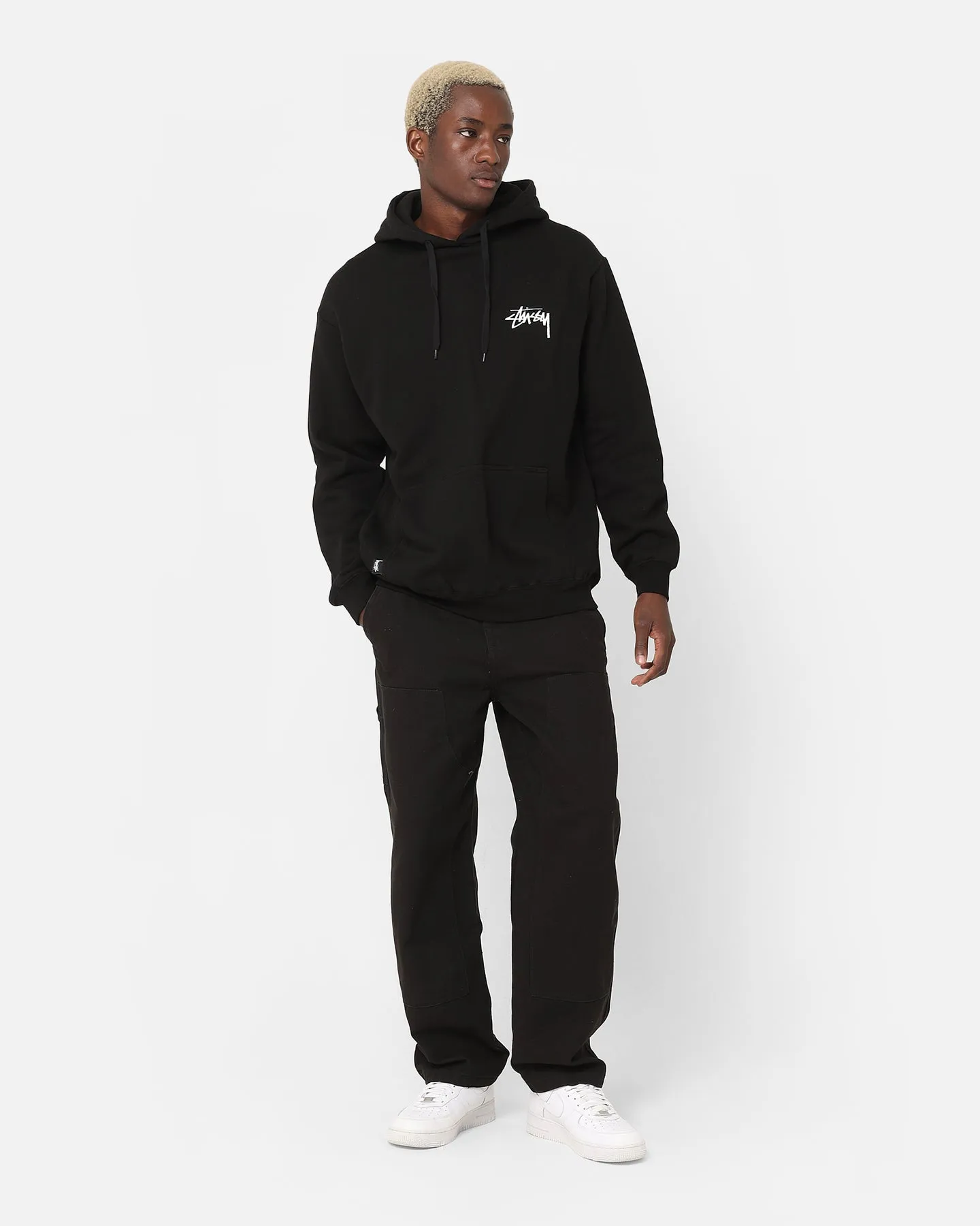 Stussy Fire Dice 50-50 Hoodie Pigment Black