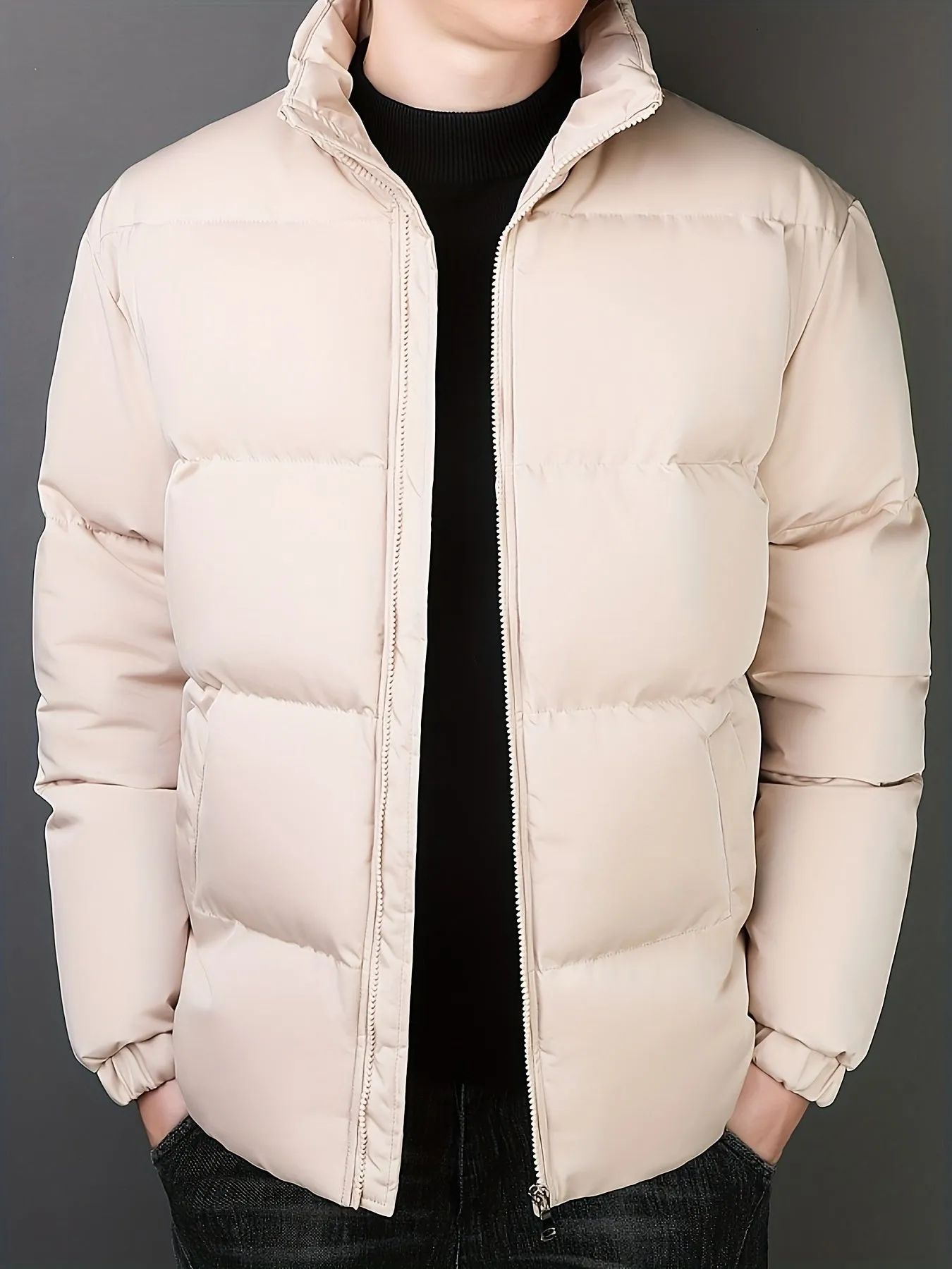 Stylish Padded Casual Winter Jacket for Men | Perfect for Everyday Wear