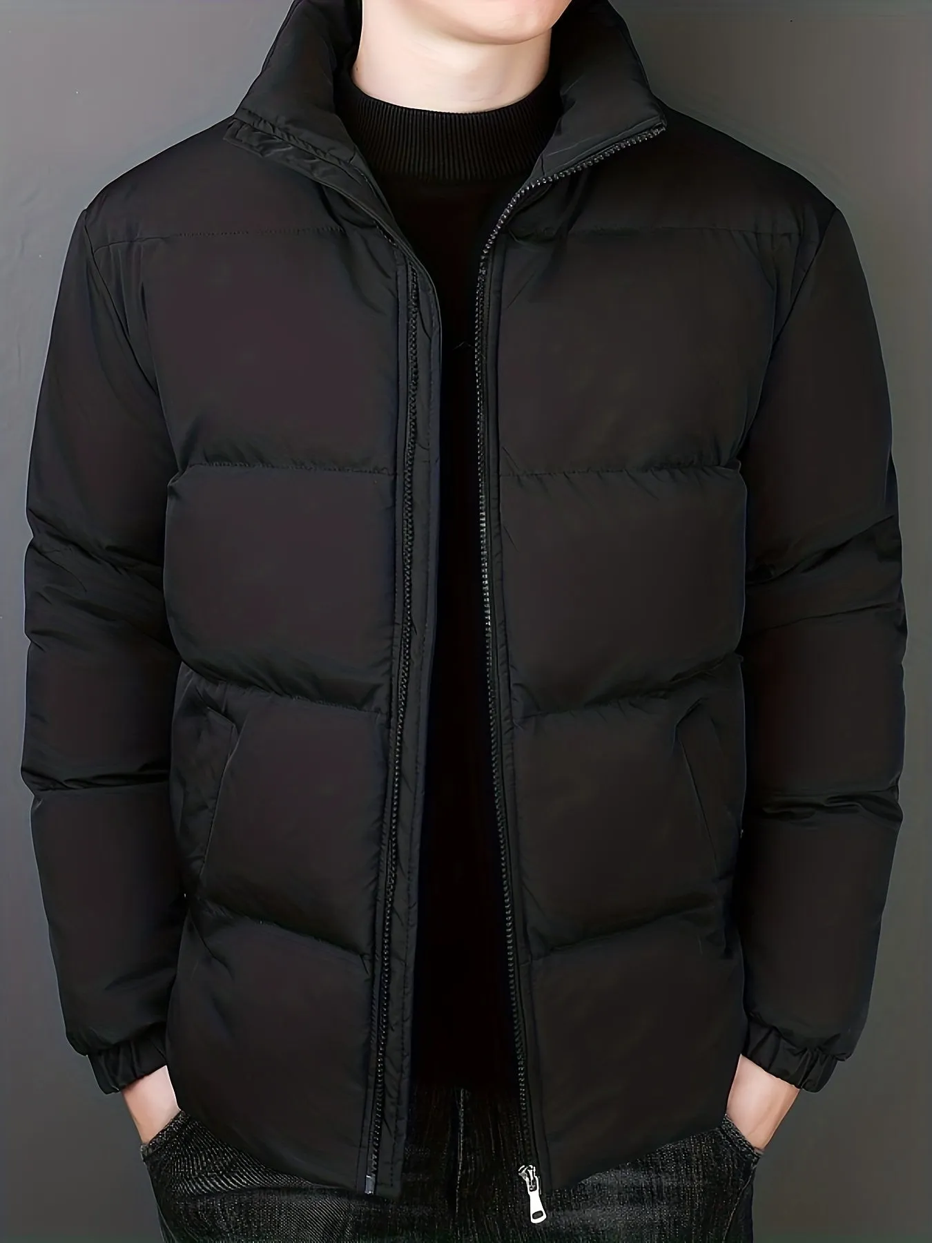 Stylish Padded Casual Winter Jacket for Men | Perfect for Everyday Wear