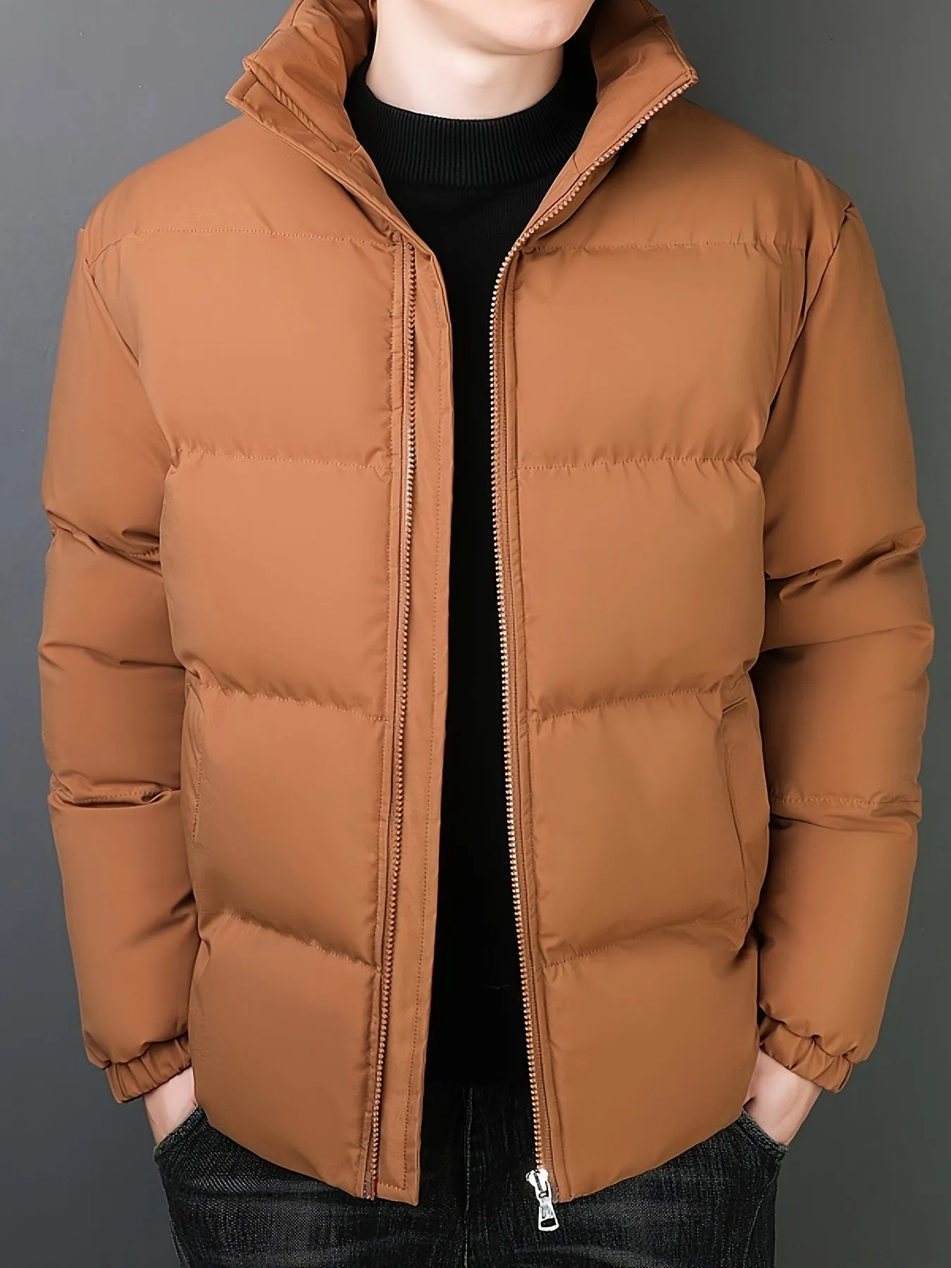 Stylish Padded Casual Winter Jacket for Men | Perfect for Everyday Wear