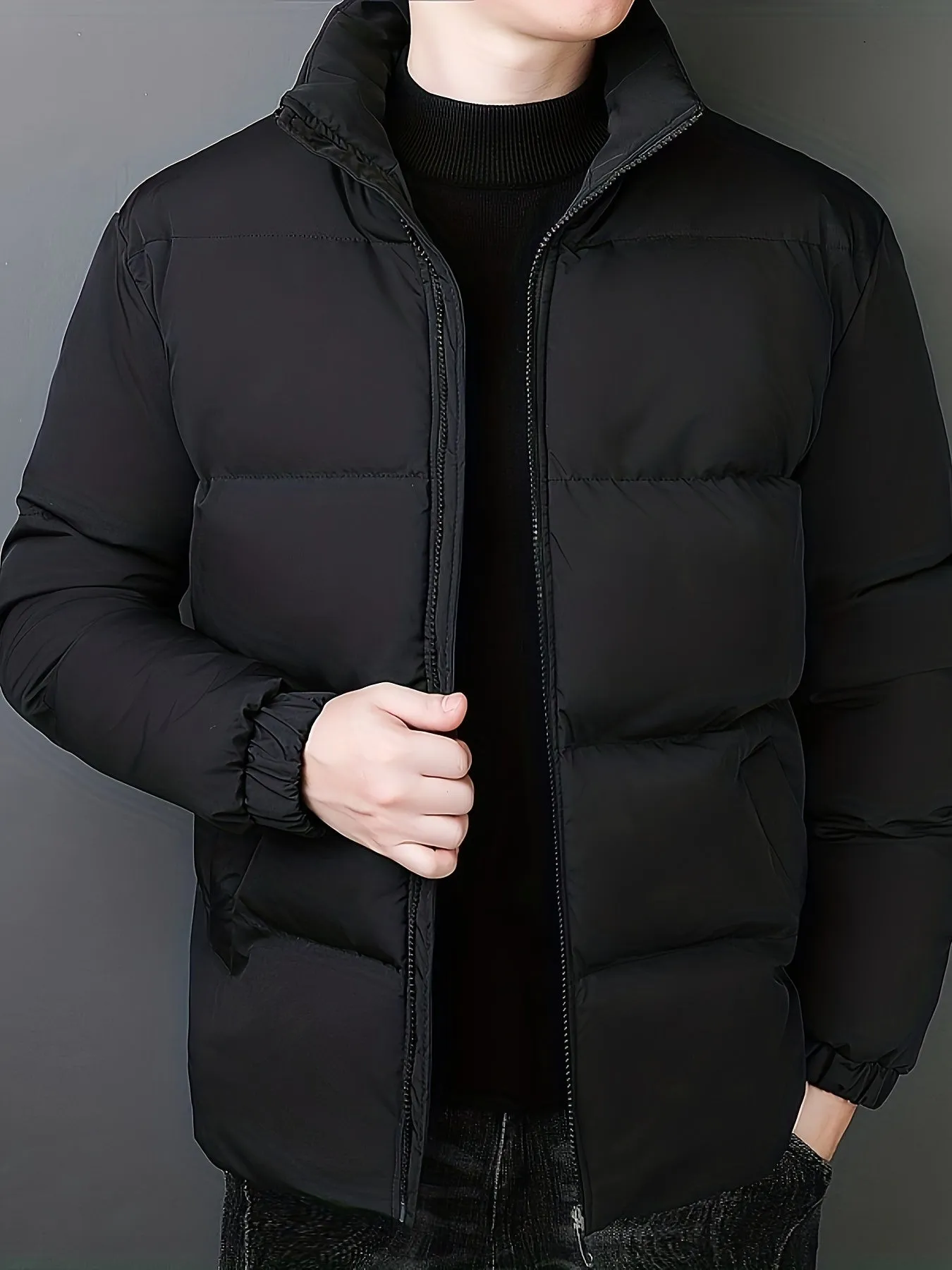 Stylish Padded Casual Winter Jacket for Men | Perfect for Everyday Wear