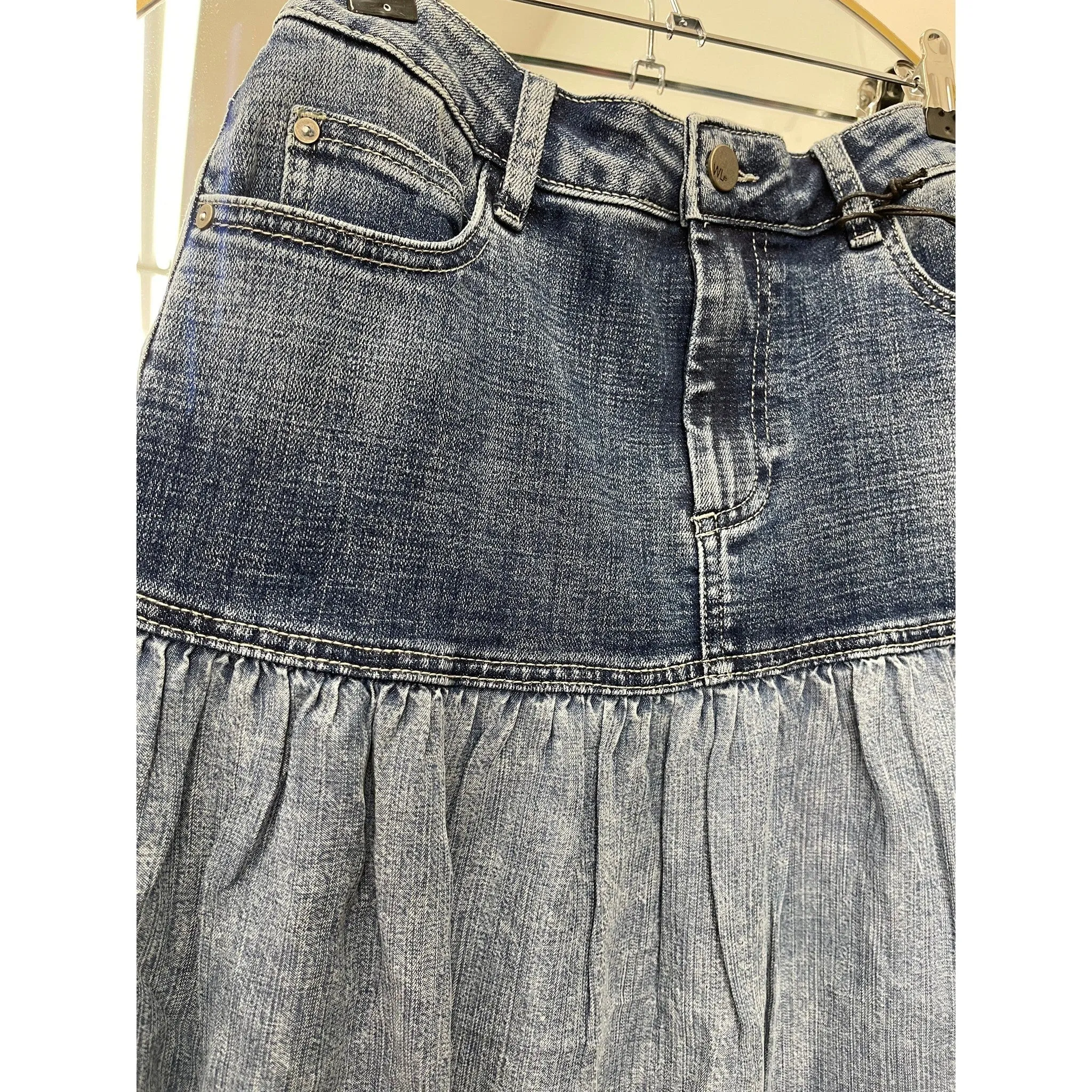 Sway Denim Midi Skirt