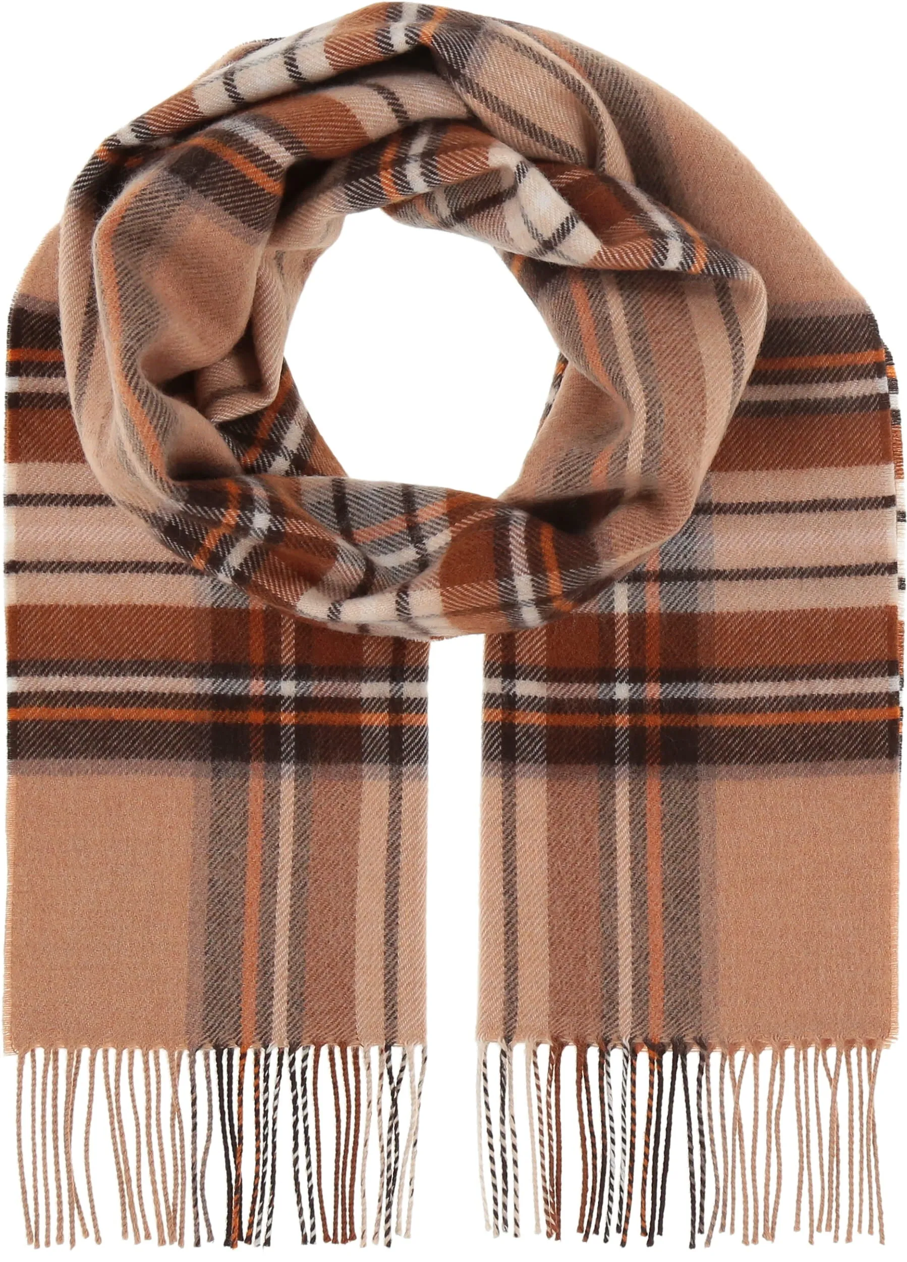 Tartan Wool Woven Scarf