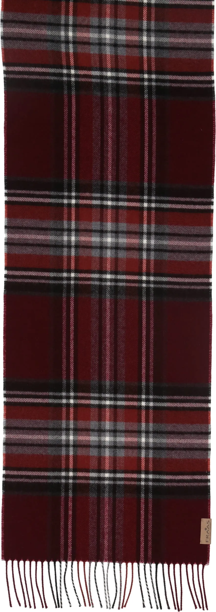 Tartan Wool Woven Scarf