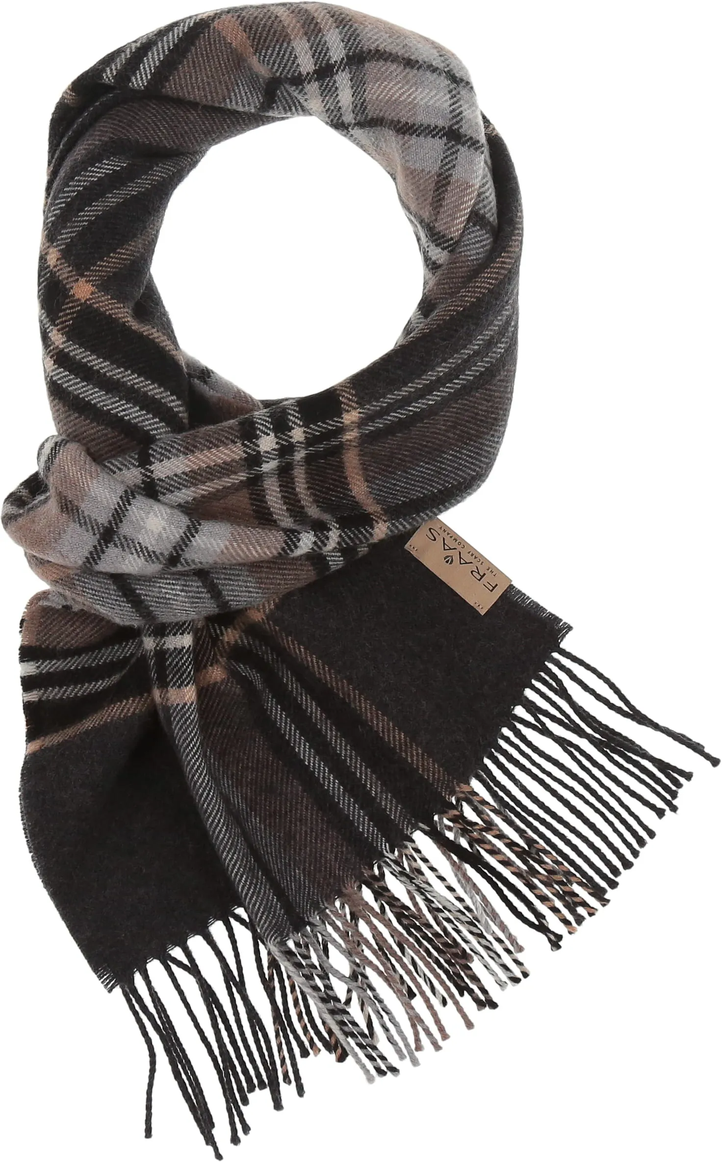 Tartan Wool Woven Scarf