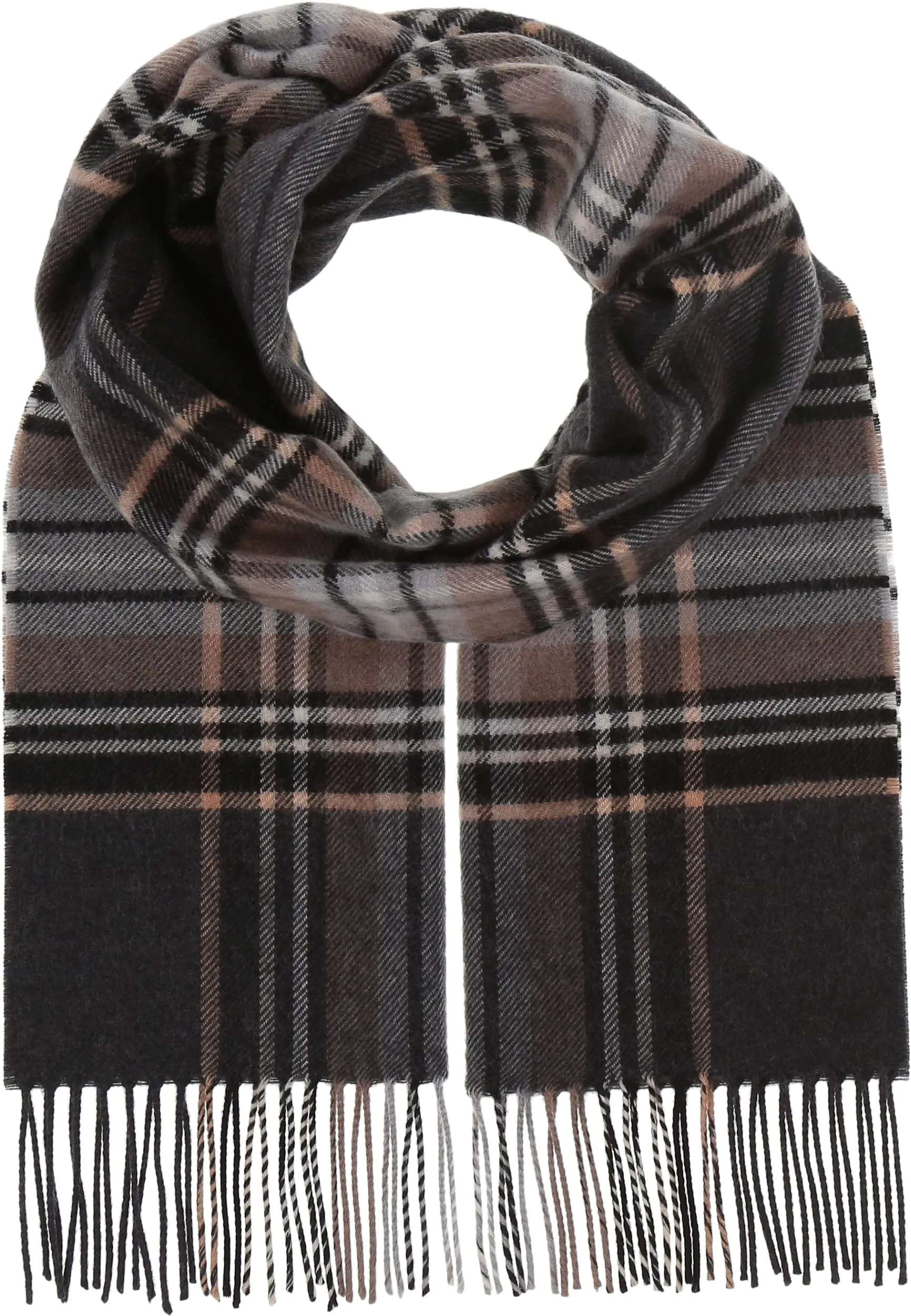 Tartan Wool Woven Scarf