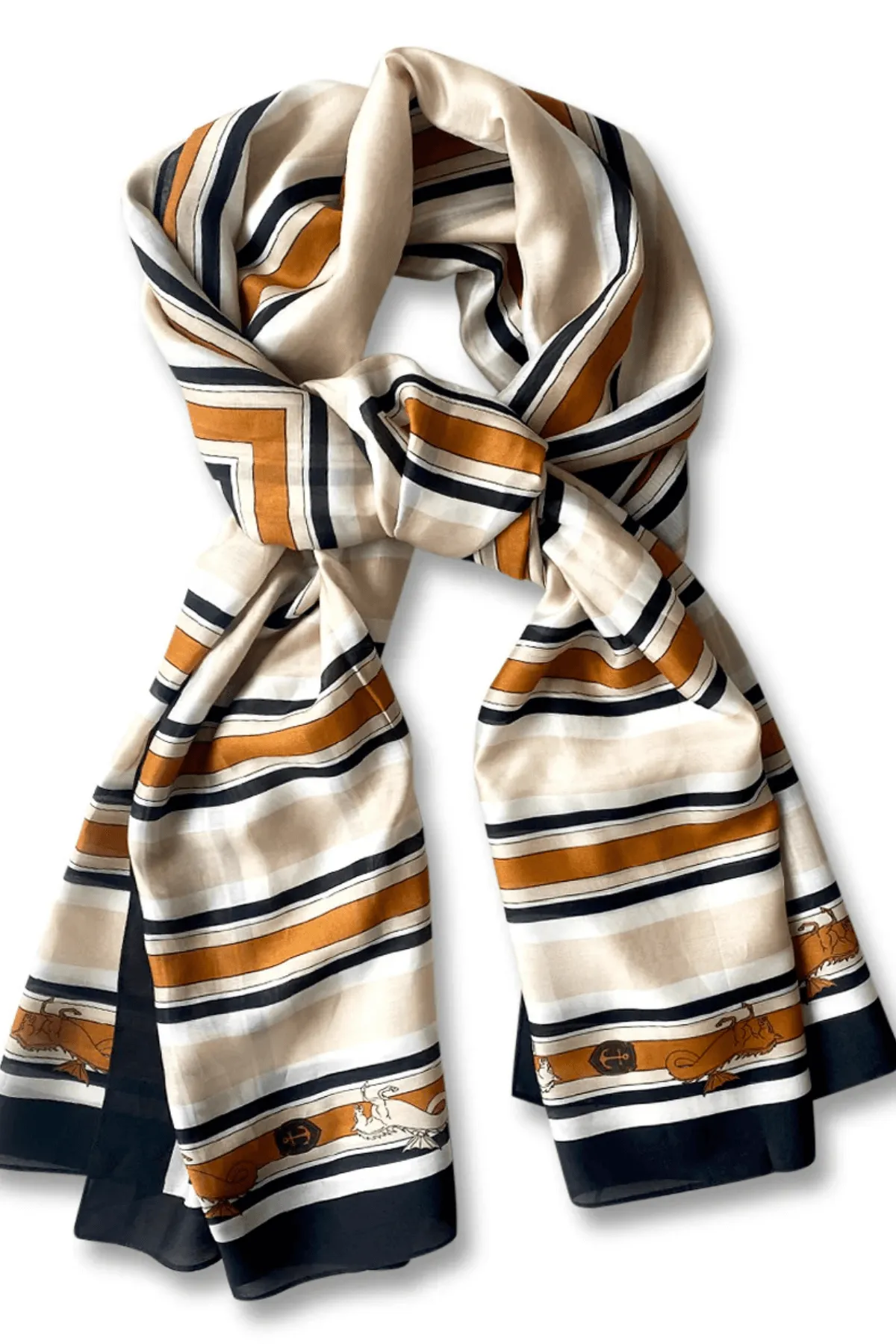 THE BROWN VERSATILE SCARF