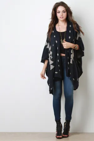 Tribal Knit Cape