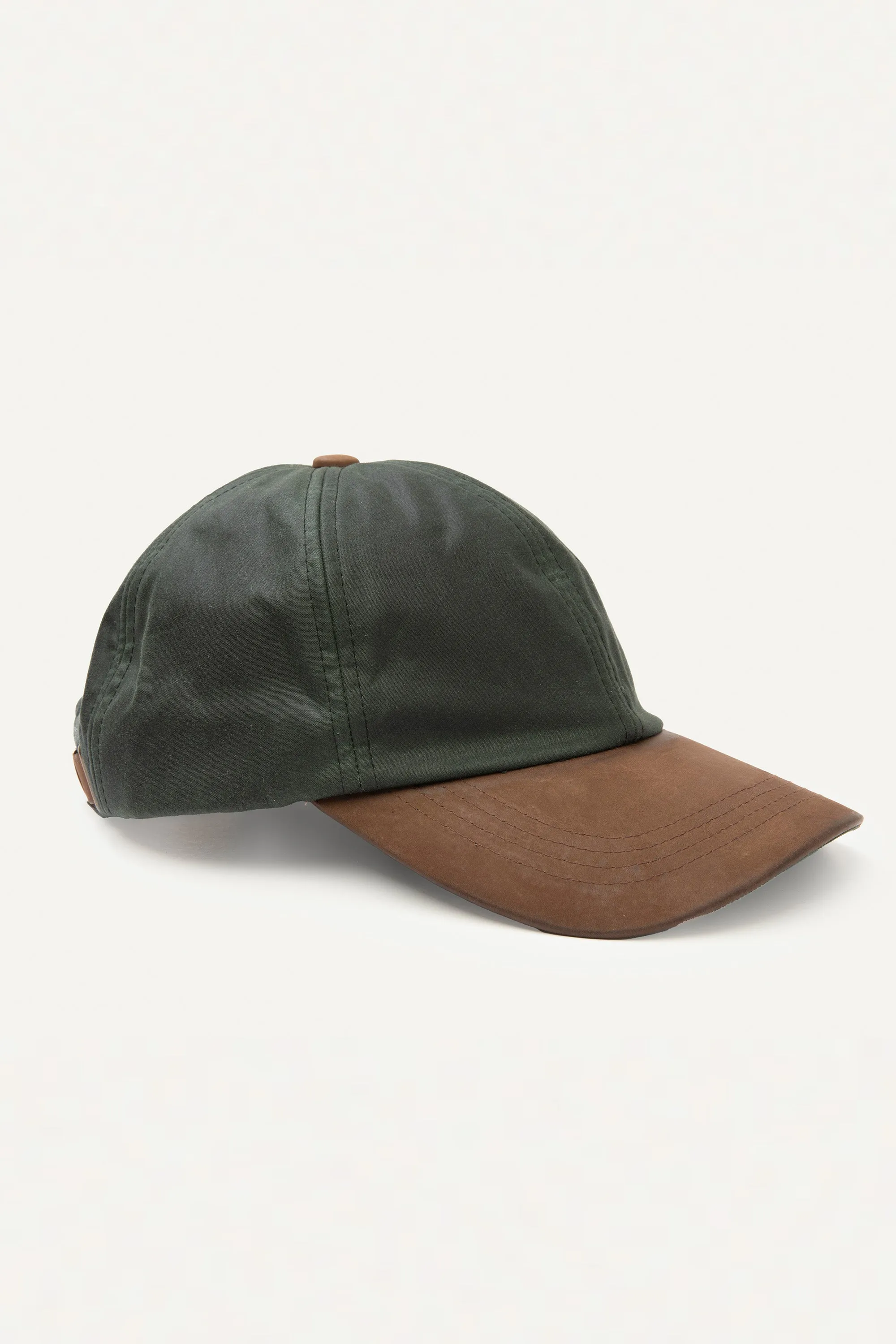 Wax Baseball Cap - Olive