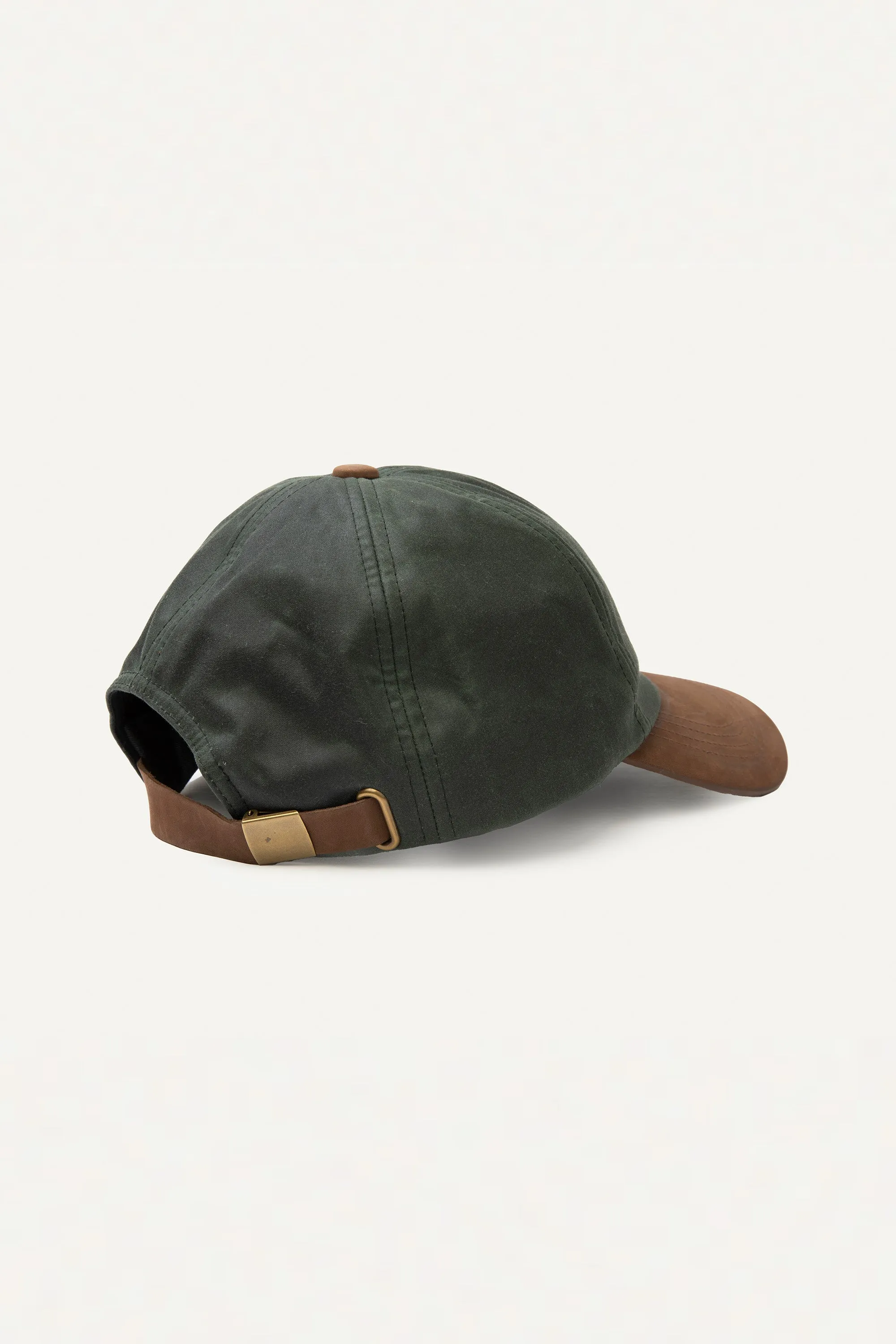 Wax Baseball Cap - Olive