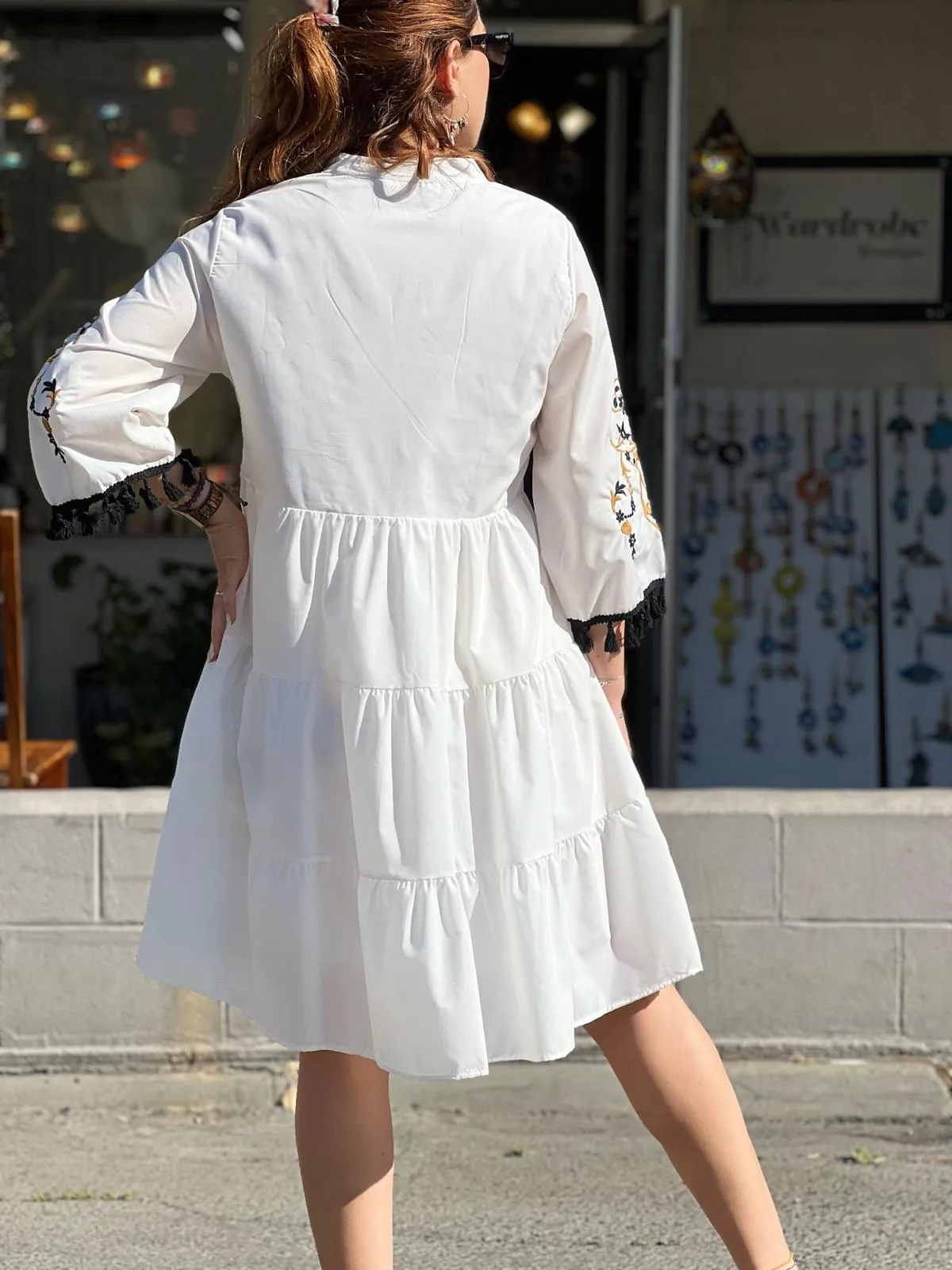 White Authentic Dress