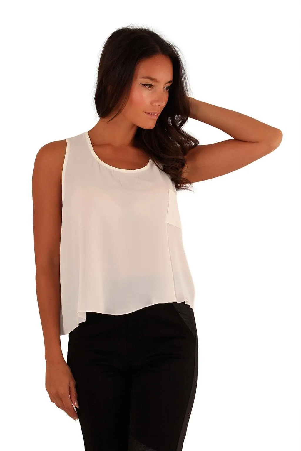 Women Daphne Cotton Stretchy Losse Fit Top