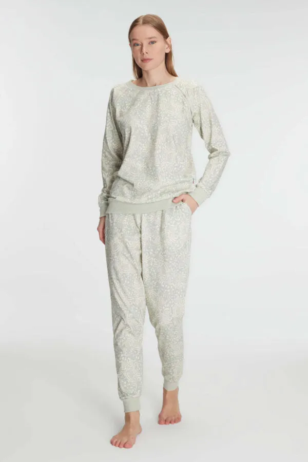 Women’s Cotton Long Sleeve Winter Pajama Set