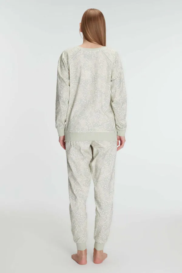 Women’s Cotton Long Sleeve Winter Pajama Set