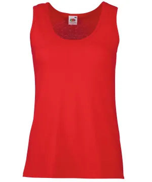 Womens valueweight vest | Red