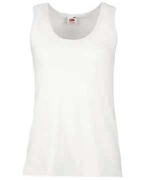 Womens valueweight vest | White